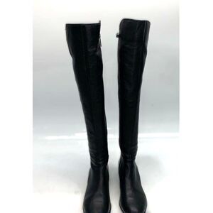 Michael Kors Black Leather Women's Over-The-Knee Boots Size 8.5